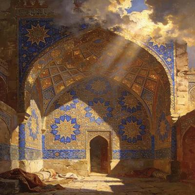 mosaico-islamico-intricate-geometric-star-patterns__36137